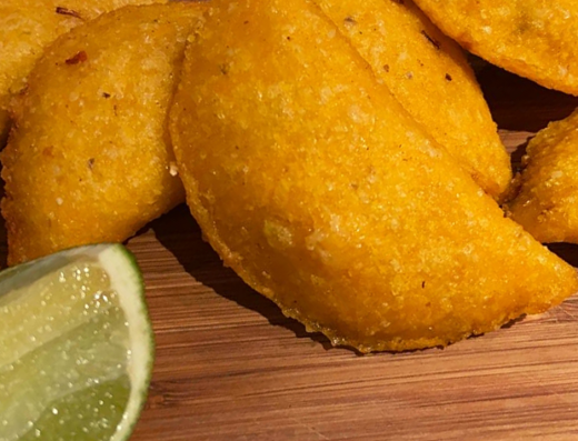 Empanadas de maíz fritas colombianas
