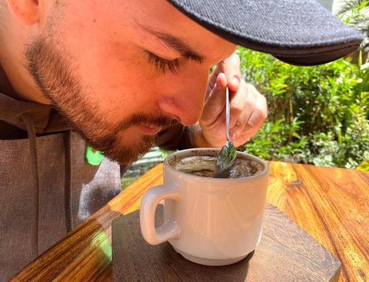 catación de café colombiano