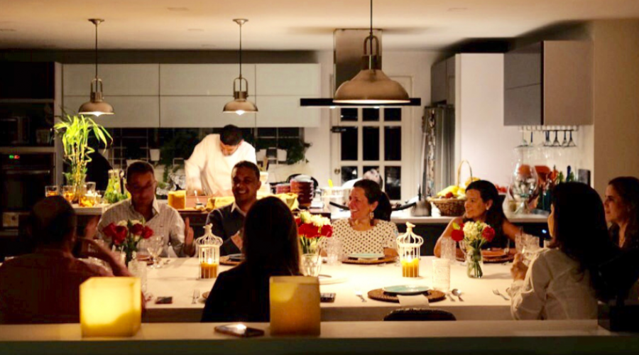 Una Cena Clandestina en Bogotá